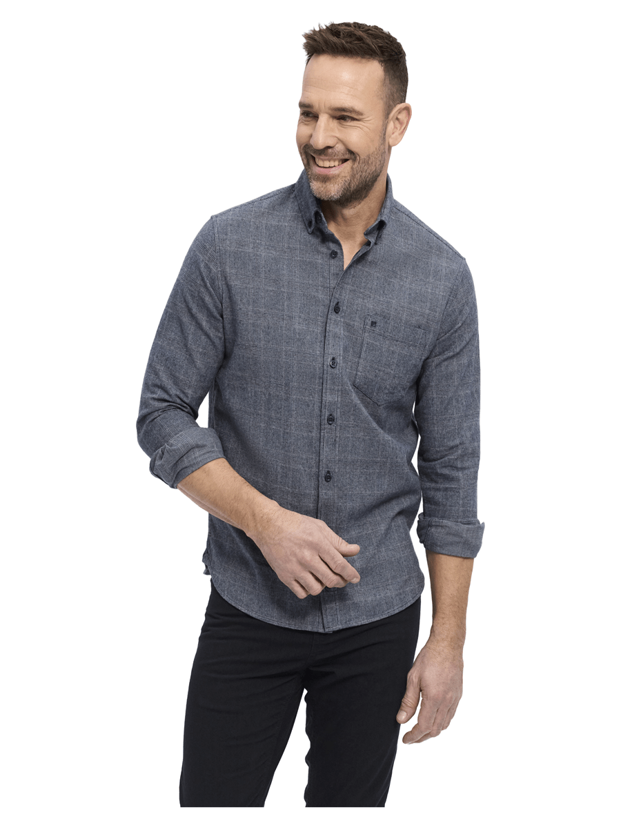 REDGREEN Skjorter 151332506-darknavypattern_L - Bygholm Menswear